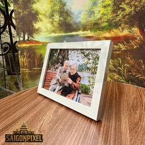 Ảnh Gỗ Tráng Gương Đóng Khung 15 x 21