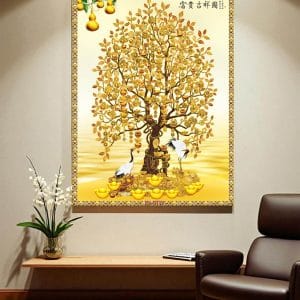 Tranh Decor Cây Tiền C11