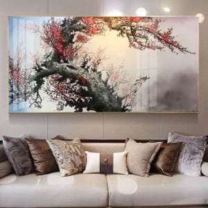 Tranh Decor Hoa Đào H07
