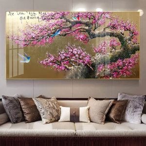 Tranh Decor Hoa Đào H05