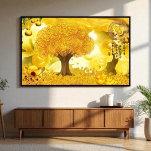 Tranh Decor Cây Tiền C10
