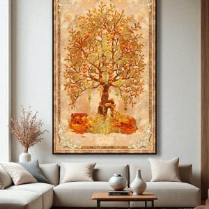 Tranh Decor Cây Tiền C09