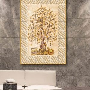 Tranh Decor Cây Tiền C07