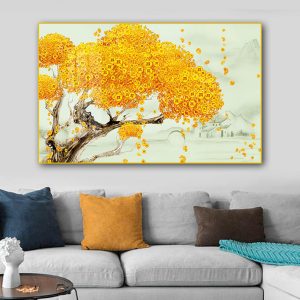 Tranh Decor Cây Tiền C03