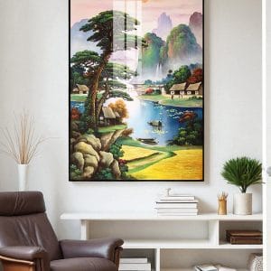 Tranh Đồng Quê DQ09