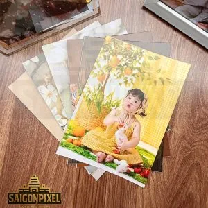 In Ảnh Ép Lụa