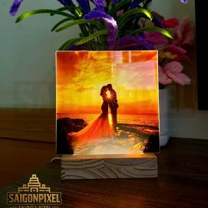 Ảnh Mica Đế Đèn